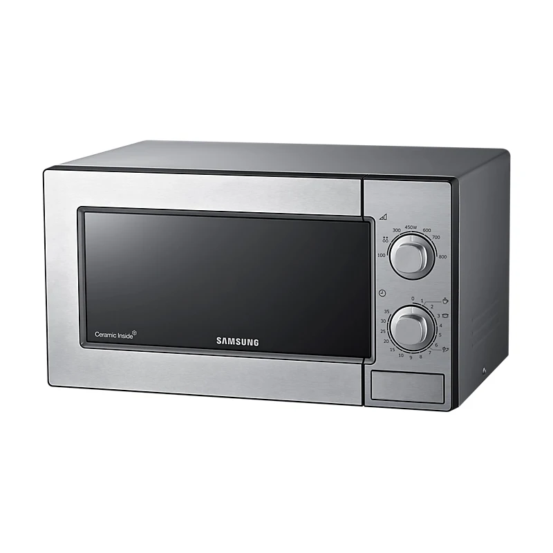 Microwave Oven Samsung (ME81MRTS) Silver | Solo Capacity - 23 liters Home Household Kitchen Cooking Appliance Бытовая техника