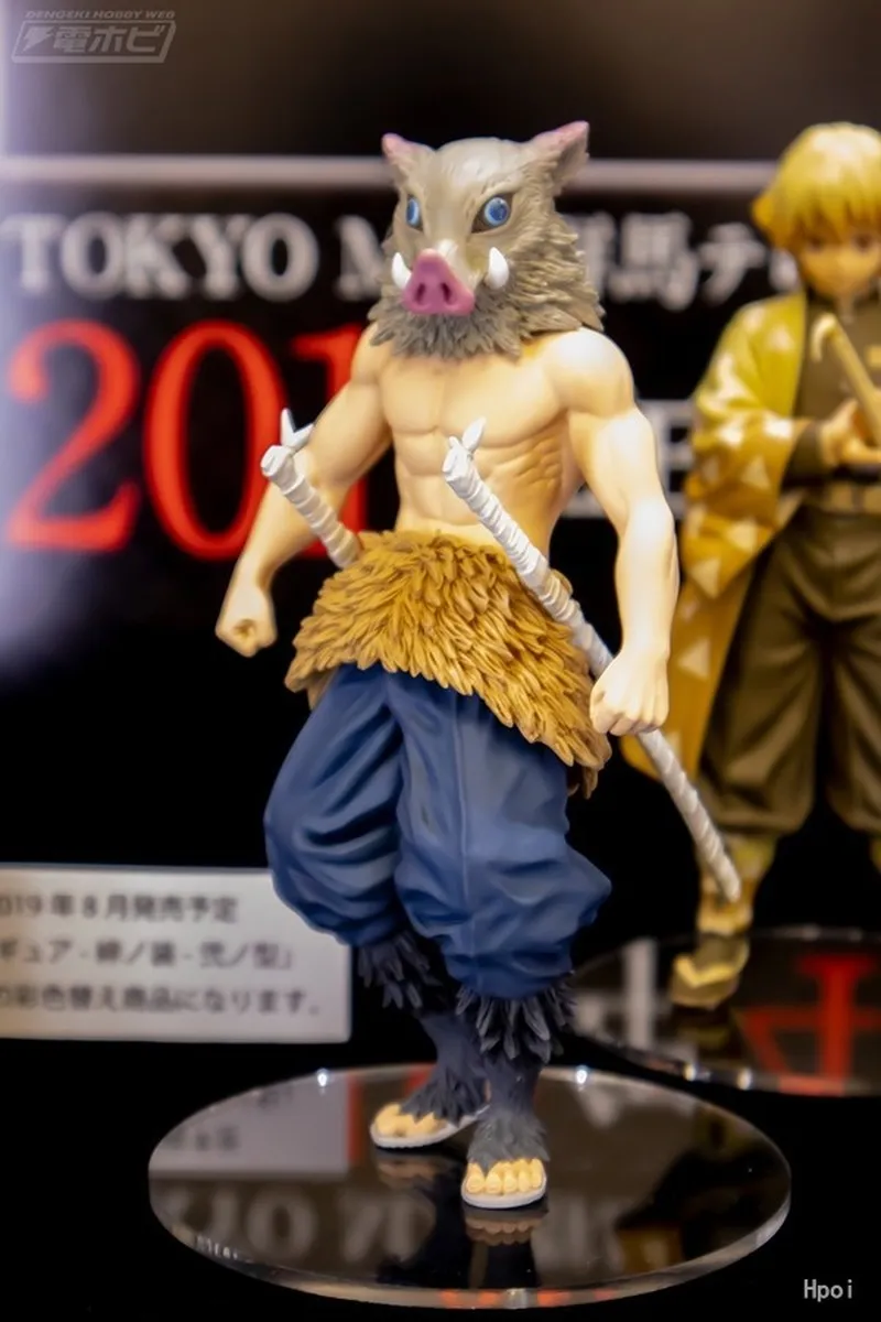 

Japan Animation Demon Slayer Kimetsu no Yaiba Zenitsu Nezuko Inosuke PVC Action Figures Model Toy Anime Figurine Toy Doll Gift