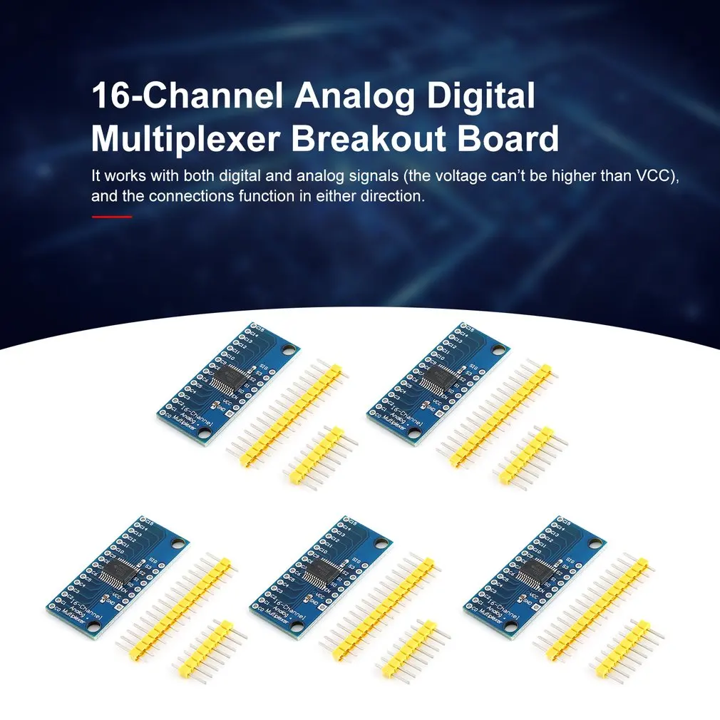 4 шт. высокоскоростной 16CH аналоговый цифровой мультиплексор модуль