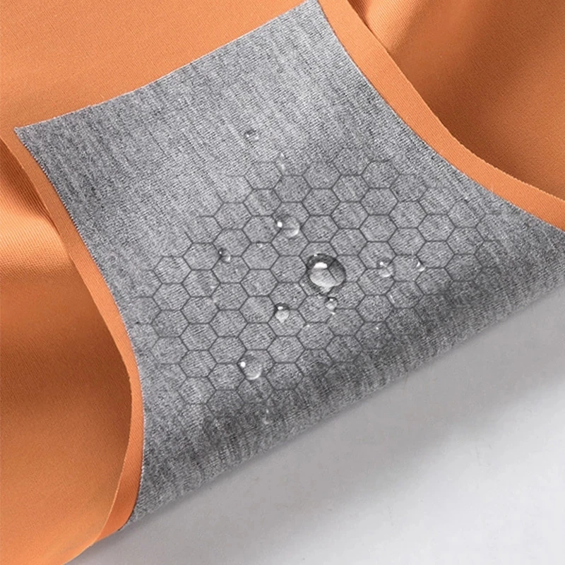 

AIJOLEN New Product High-waisted Ice Silk Seamless Underwear Belly-lifting 3d Apple Hip Women's Underpants Antibacterial Panties