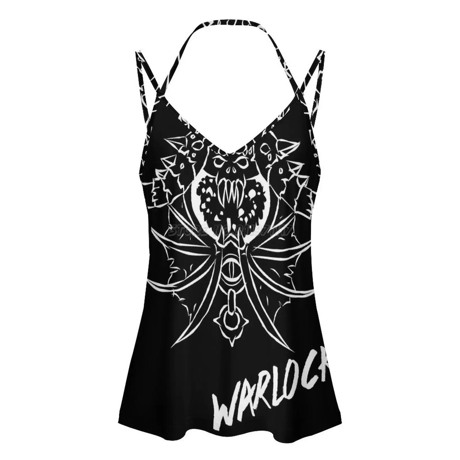 Кофта Warlock Crest (белая) женская кофта на тонких бретельках топ жилет одежда для сна