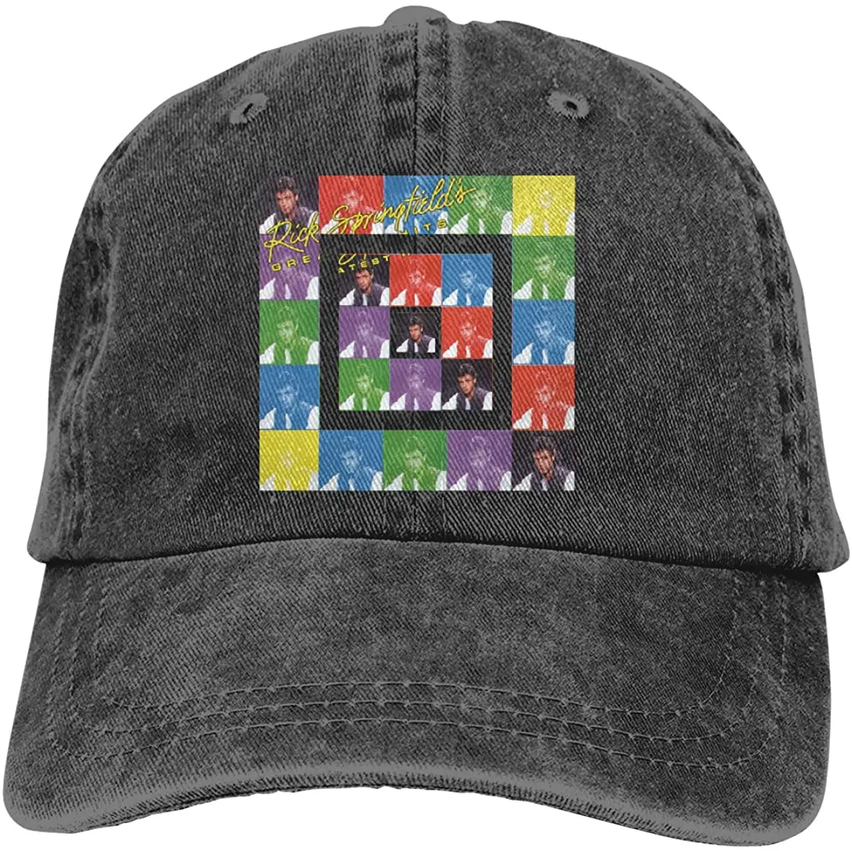 

Rick Springfield Adult Cowboy Hat Baseball Cap Adjustable Athletic Customized Awesome Hat