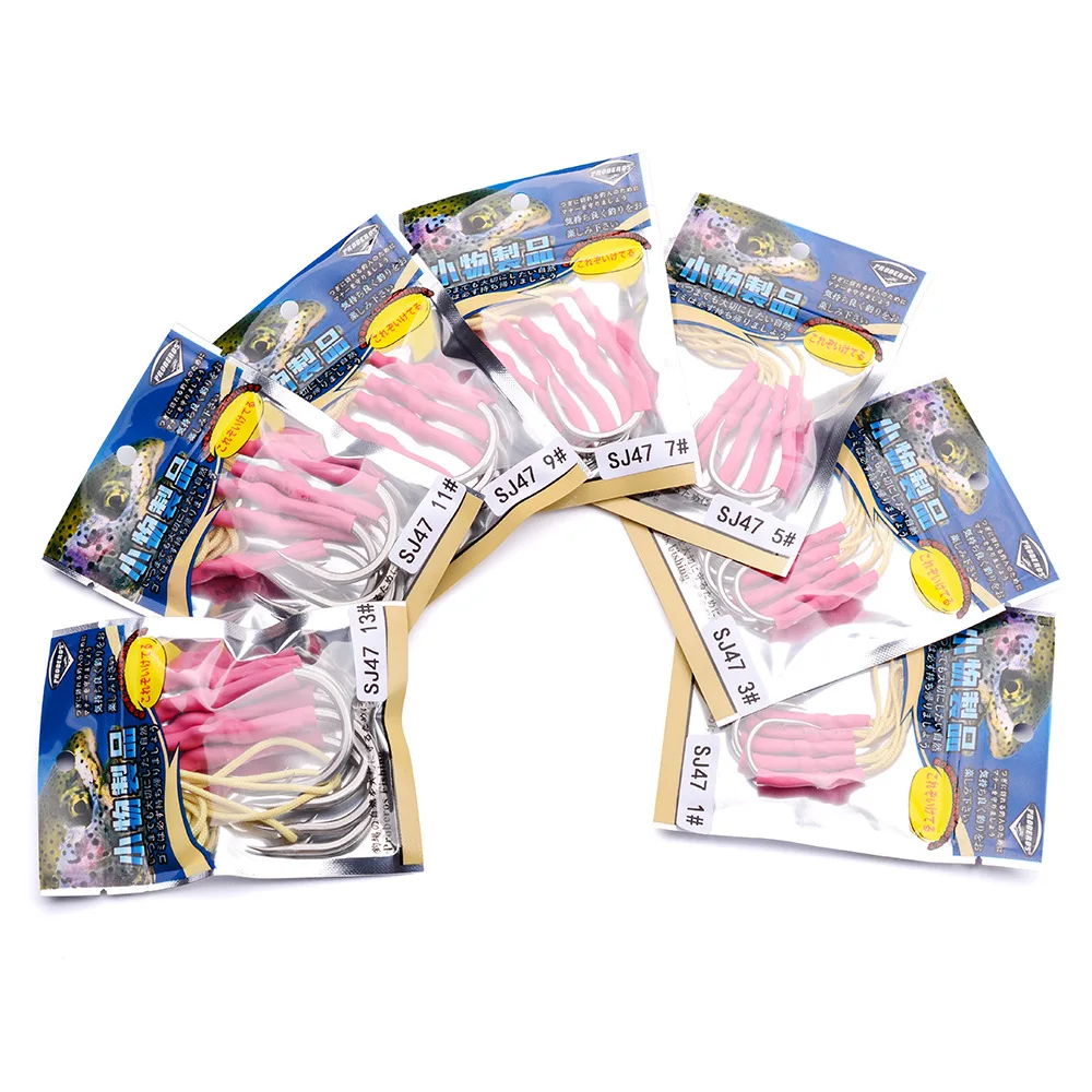 

Stainless Steel Octopus Fishing Hook 5pcs/bag
