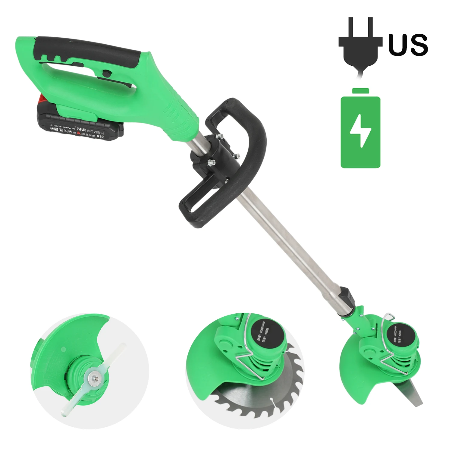 

21V электрическая газонокосилка беспроводные культиваторы щетка обрезные кусачки комплект электрическая газонокосилка садовые инструмент...