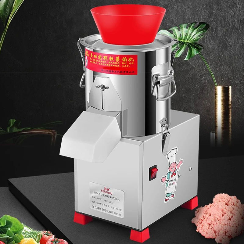 

320 type high speed Commercial Vegetable cutter sharp Meat grinder/cabbage chopper Machine Multifunction 1100W electric slicer