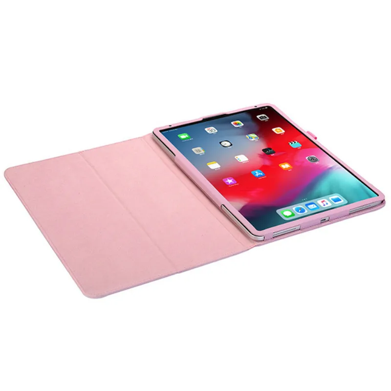 Магнитный чехол для iPad Pro 12,9, чехол из искусственной кожи для iPad 12,9 дюймов, чехол-подставка для нового iPAD 12,9, умный чехол для авто, пробуждение