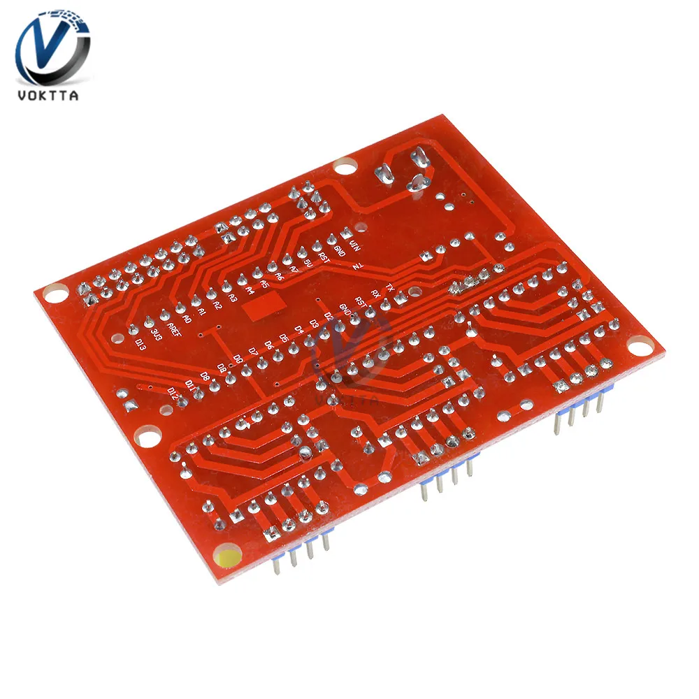 I2C IIC CNC Щит V4 гравировальный станок 3-осевой Драйвер шагового двигателя Плата