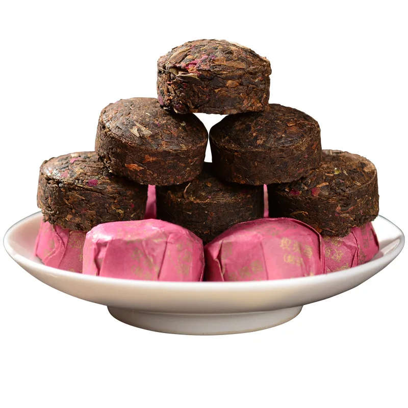 Мини-чай Yunnan Puɾr приготовленный чай маленький Tuo Tea 100 г красивый с мелким