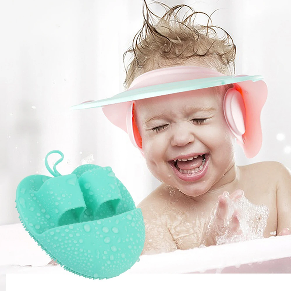 Силиконовые детские мытья лица для щетки удаления клещей автономный Фруктовый