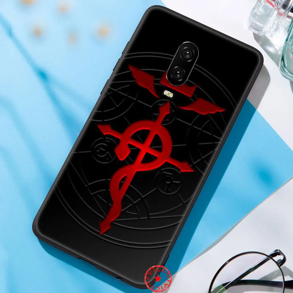 Аниме Стальной алхимик Мягкий силиконовый чехол для oneplus 5 5t 6 6t 7 Pro Чехол |