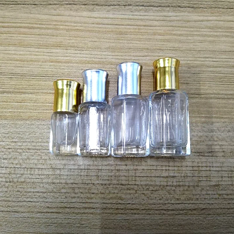 MUB-100 шт, 3 мл, 6 мл, 10 мл, 12 мл, многоразовая стальная шариковая бутылка, золотая, серебряная крышка, пустой ролик для эфирного масла, чехол для духов
