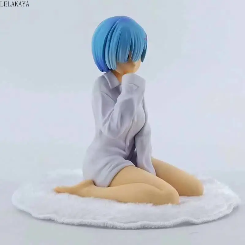 Re: жизнь в другом мире от нуля Rem Ram белая рубашка на коленях Ver. Аниме ПВХ экшн