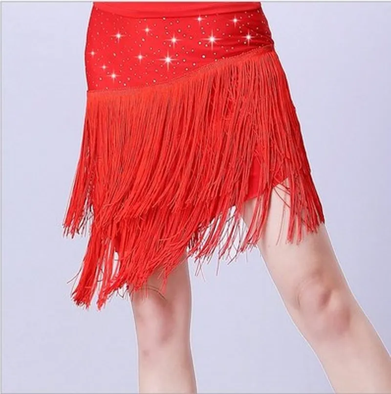 Новый женский квадратный танцевальный костюм короткая юбка для латинских танцев