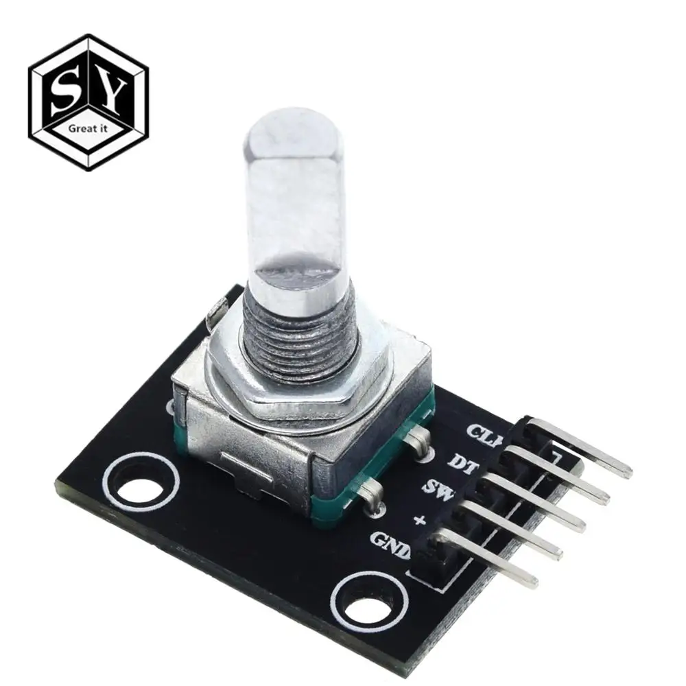 1 шт. поворотный модуль энкодера Grear IT на 360 градусов для Arduino плата разработки