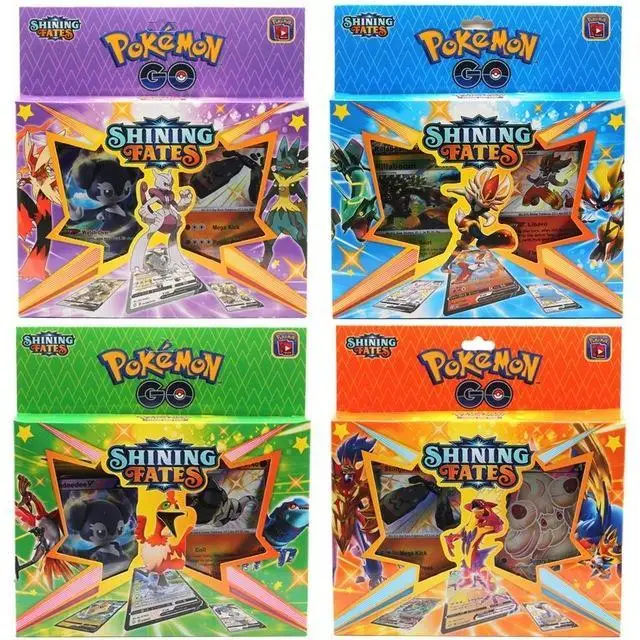 

54Pcs Pokemon Cards Unbroken Bonds Glowing Card Booster Box Trading Pokmon Card Game Collection Pokemons Toys For Children
