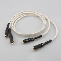new hifi a26 pair rca cable high performance premium hi fi audio 2rca to 2rca interconnect cable