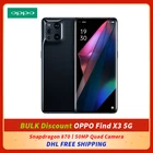 Оптовая продажа, смартфон OPPO Find X3, 6,7 дюйма, 120 Гц, AMOLED, Восьмиядерный Snapdragon 870, 50 МП, четыре камеры, Wi-Fi 6