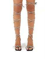 women sexy lingerie pu leather cross bandage high thigh stockings elastic gothic leg harness wraps garter belt party hosiery