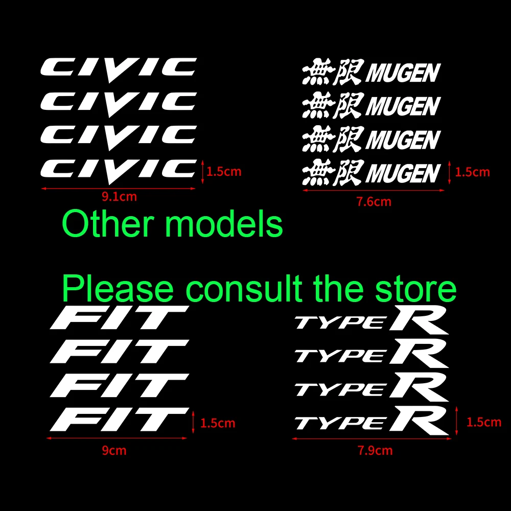 4 шт. водонепроницаемые наклейки на дверные ручки автомобиля Honda City INSPIRE CRV HRV Legend