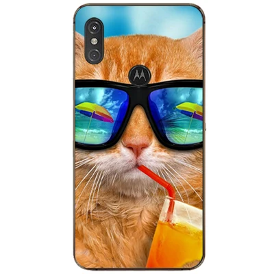 Чехол для телефона чехол для Motorola One XT1941 XT1941-1 XT1941-3 XT1941-4 XT1941-5) с цветочным узором в виде ракушки чехол для Moto ОДИН XT 1941 - Цвет: w14