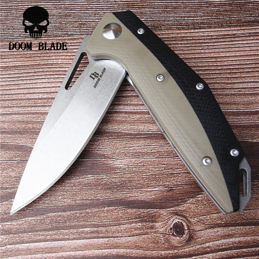 200 мм 100% D2 лезвие шарикоподшипник ножи для выживания на открытом воздухе