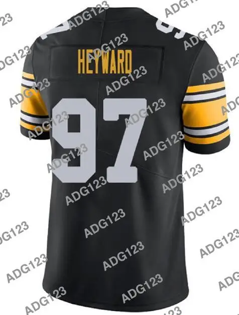 

Трикотажная футболка Stitch Pittsburgh Cameron Heyward, черная, для мужчин, женщин, для детей, для молодежи
