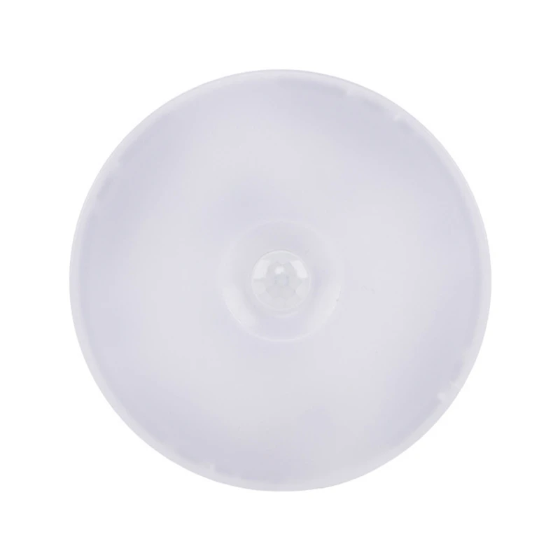USB Charging Night Light Human Body Sensor Wiring-Free Human Body Infrared Sensor Light Warm Light/White Light (2 Pcs)