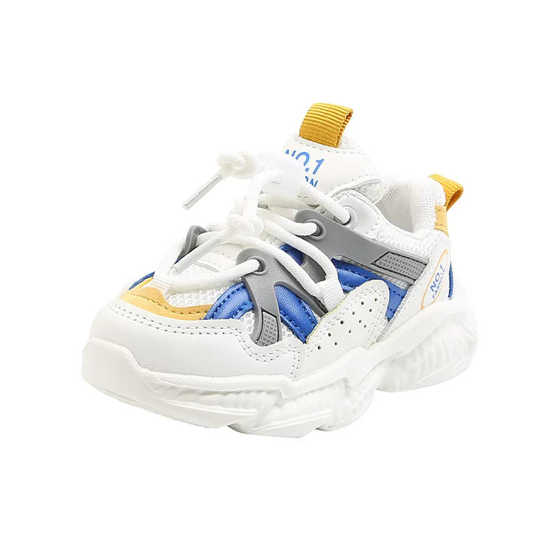 

CAPSELLA KIDS Baby Boys Sports Shoes Baby Girl Fashion Sneakers 1-6 Years Kids Soft Sole Breathable Running Shoes Size 21-30
