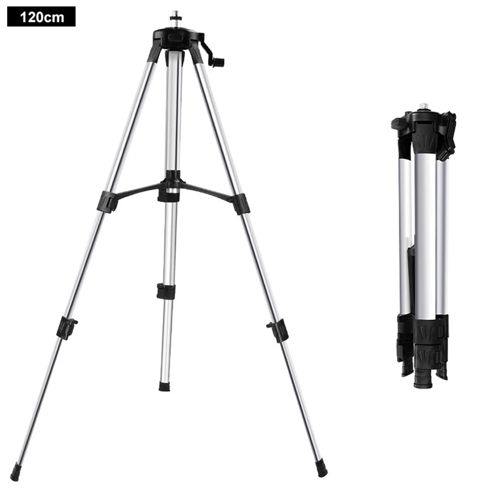 47 дюймов/120 см лазерный уровень с треножным штативом регулировкой по высоте