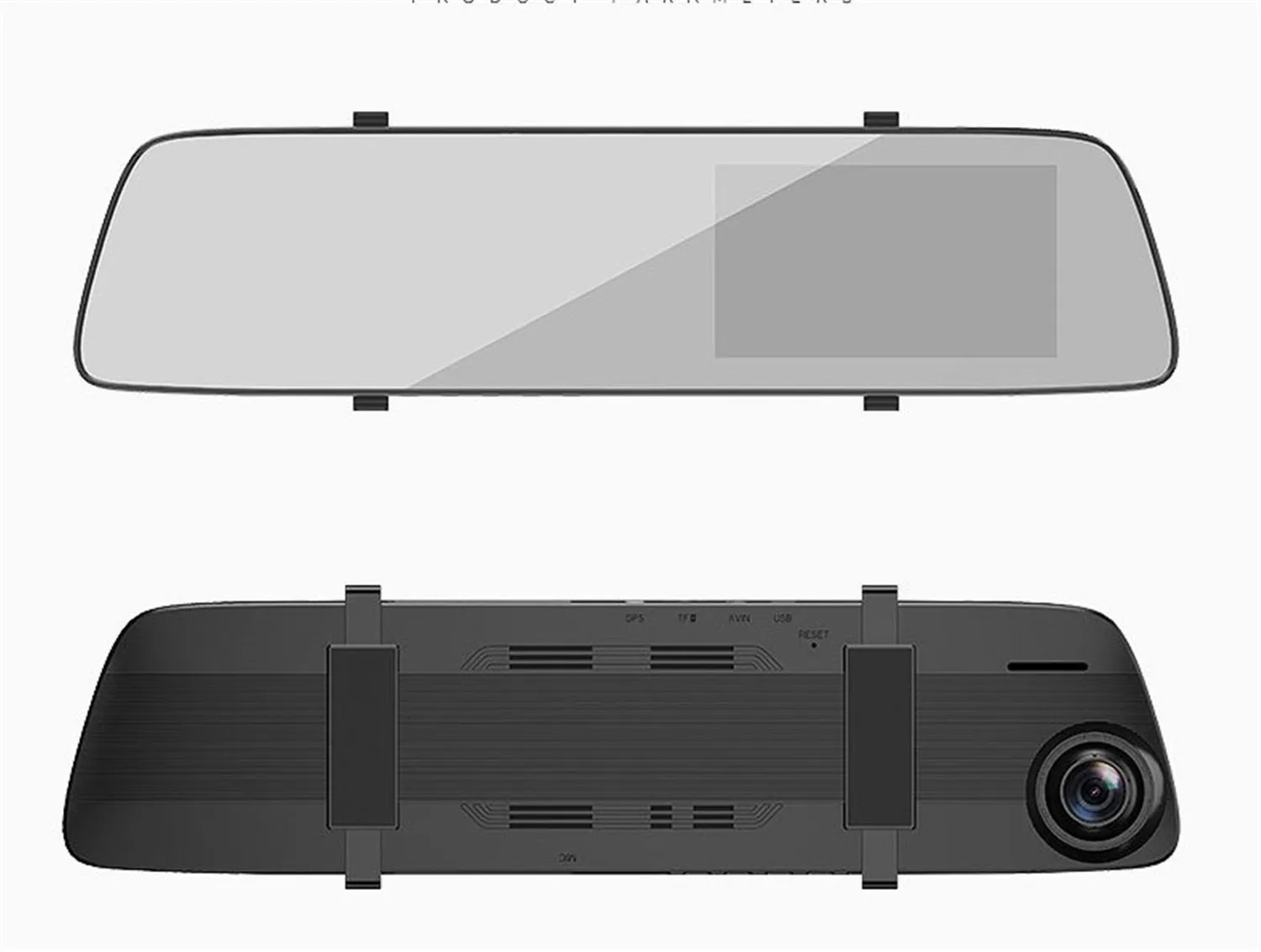 

Rear view mirror dash cam new 4.5 Inch Touch front and rear dual recording parking monitoring 1080p popular recorder l1022