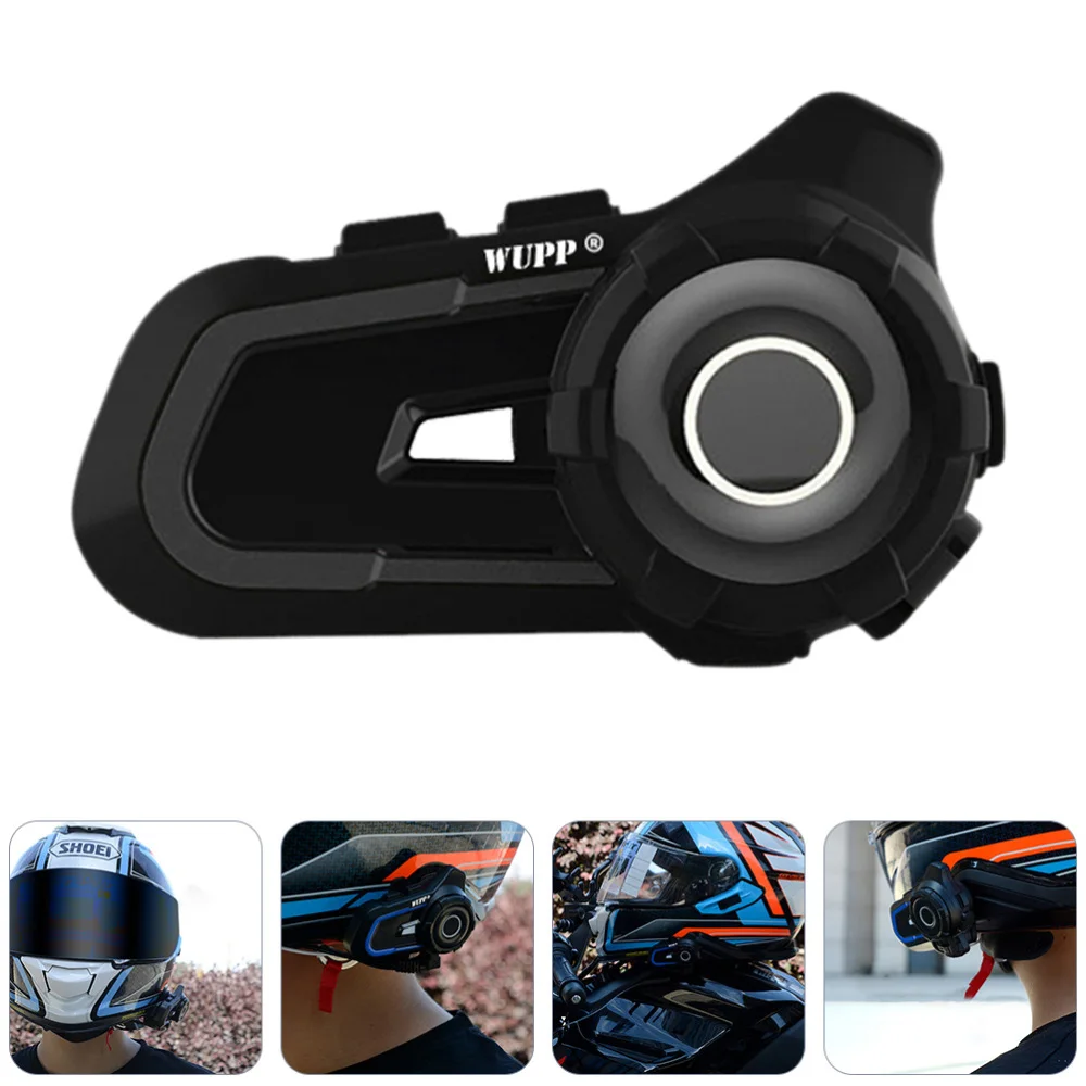 

1 Набор Полезная гарнитура для мотоциклетного шлема прочная Беспроводная аудиогарнитура для шлема