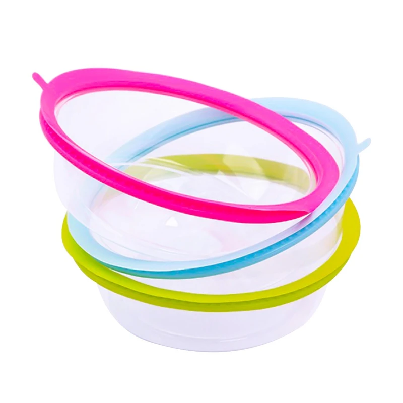 

Microwave Dish Cover Lid Fresh-keeping Universal Plate Bowl Cover Plastic Lid Plate Storage Stackable Sealing Splatter Cover