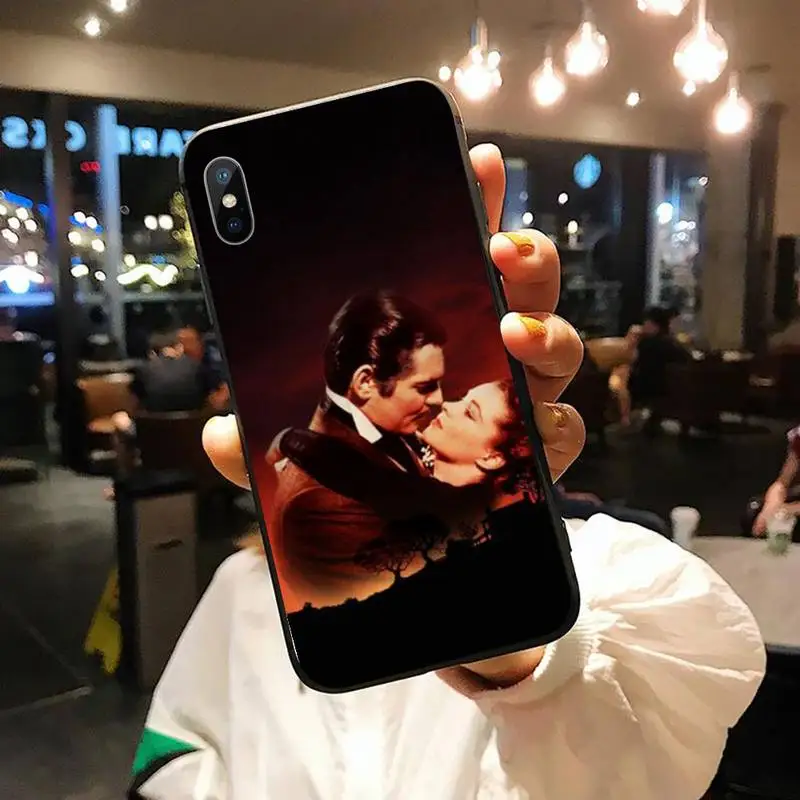 

Gone With The Wind Classic movie Phone Case for iPhone 11 12 pro XS MAX 8 7 6 6S Plus X 5S SE 2020 XR
