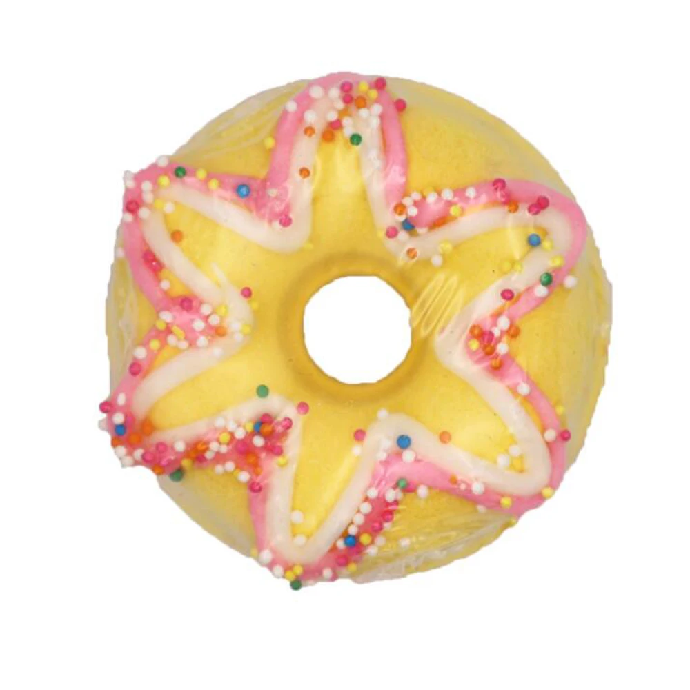 

Natural Organic Donuts Bubble Bath Bombs Salt Ball Handmade Salt Balls Soften Skin-friendly Bath Care for Moisturizing Body Skin
