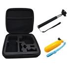 Плавающий поплавок + селфи-палка + сумка для хранения для Gopro Hero 6 5 4 Go Pro Аксессуары для экшн-камеры Спортивная камера для дайвинга фотосъемки