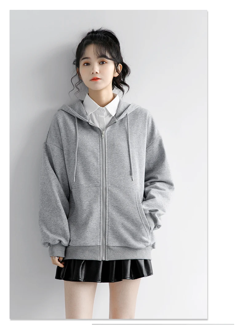 

Harajuku sweatshirt ladies warm gothic streetwear punk women hoodie fashion casual simple letter printing 2021