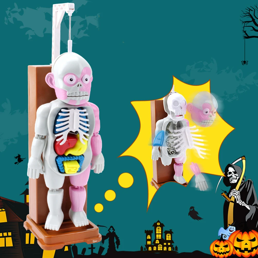 Новинка прикольная игрушка Анатомия человека шутка подарок для детей сборная