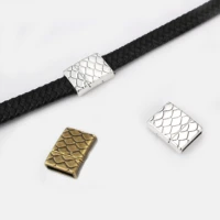 3pcs dragon scale pattern flat strong magnetic clasp leather%c2%a0cord%c2%a0end%c2%a0clasp for 12x2mm flat leather cord diy jewelry making