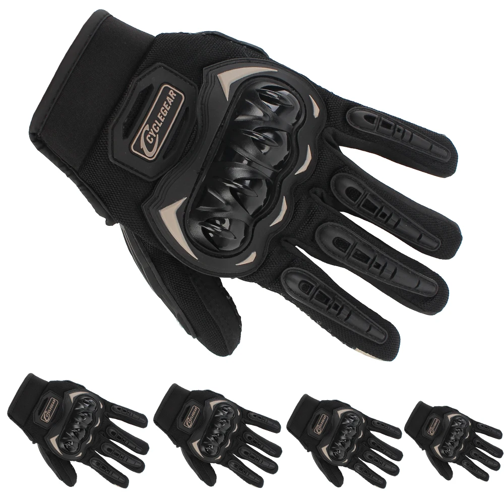 

Перчатка мотоциклетная велосипедная, дышащая Защитная Экипировка из ПВХ, с сенсорным экраном, для гонок, езды на велосипеде, 1 пара