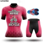 Женский комплект одежды для велоспорта, комплект одежды розового цвета из Джерси для горных велосипедов, женская одежда для велоспорта