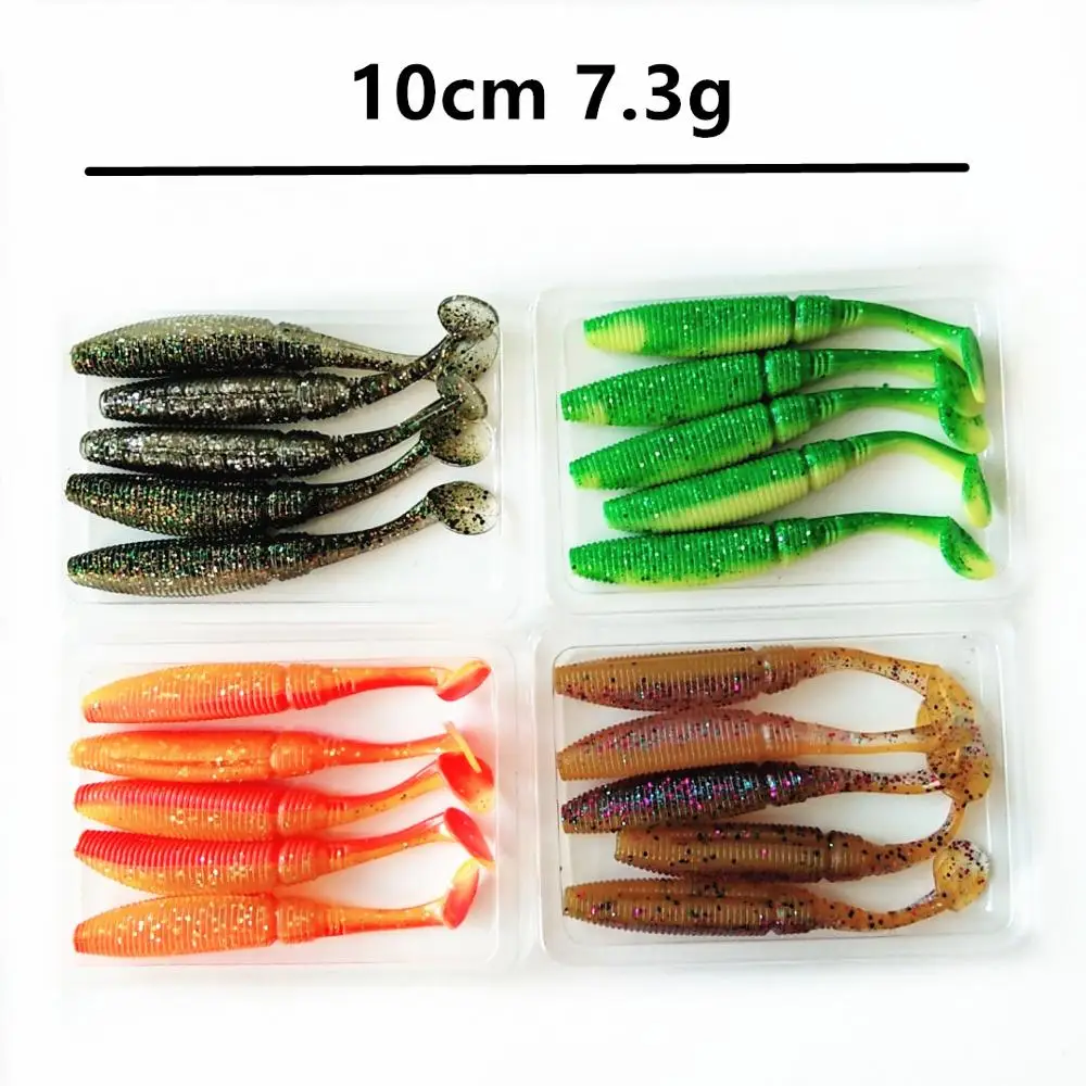 Noeby, 20 шт., Pesca, 10 см/7 г, мягкие приманки, isca shad, рыболовные снасти, плавающие приманки, Мягкая наживка для ловли нахлыстом, силиконовые приманки