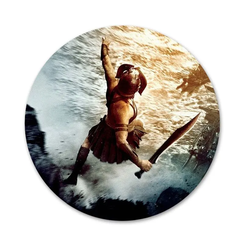 Спартанские 300 Значки из фильма значки металлические для фотографий|Значки| |