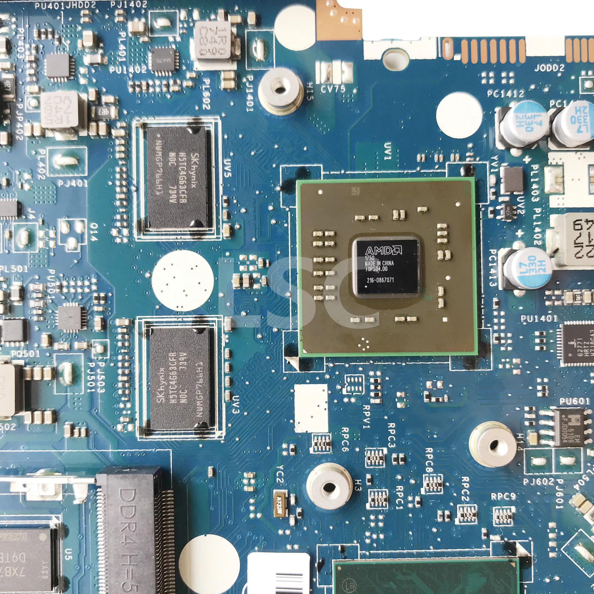 Материнская плата LSC для Lenovo 110 15ISK материнская ноутбука 5B20M81656 ЦП на 4 ГБ ОЗУ R5 330 2