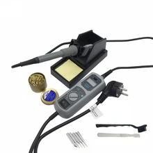 Original High Quality  220V/110V YIHUA 908D Soldering Iron Temperature Adjustable Electric Welding Soldering Iron +5tips+stand