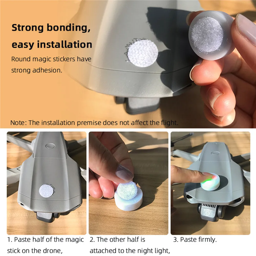 Светодиодный светильник Ночной F анти потерянный флэш для DJI Mavic Air 2/ Mini/ Pro /Mavic