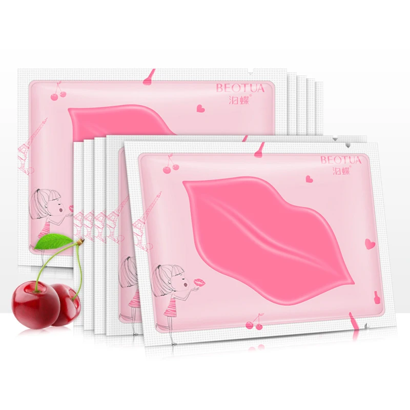 Для женщин маска для губ с украшением в виде кристаллов коллаген длительное