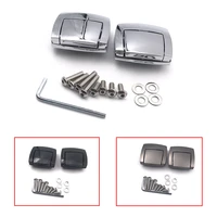 for harley davidson touring road king electra street glide flhx fltr flht 1980 2013 chrome motorcycle pack trunk lock latches