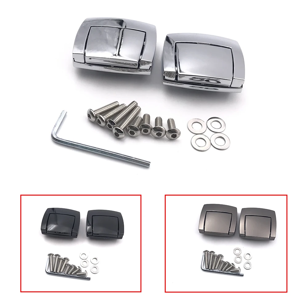 Для Harley Davidson Touring Road King Electra Street Glide FLHX FLTR FLHT 1980-2013 хромированные блокировочные