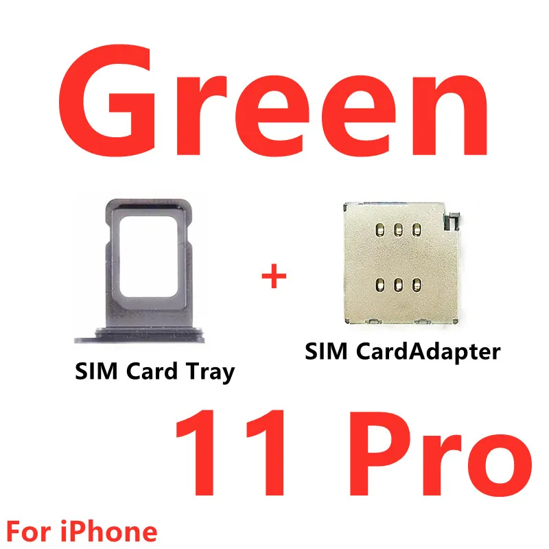 Гибкий кабель для считывания двух SIM-карт + лоток SIM-карты iPhone 11 Pro Max | Мобильные