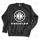 Новое поступление, Мужская толстовка, осенняя модная толстовка с логотипом Kreidler, Мужская брендовая спортивная одежда, тонкая толстовка, мужская Толстовка